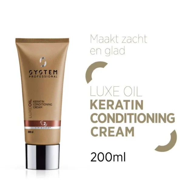 System Professional LuxeOil Keratin Conditioning Cream L2 - Afbeelding 2